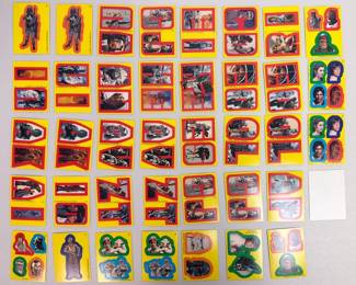 3592 - Star Wars Trading Cards 38 Sticker Inserts