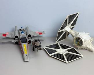 3547 - Star Wars X-Wing White Tie Fighter Speeder Parts
