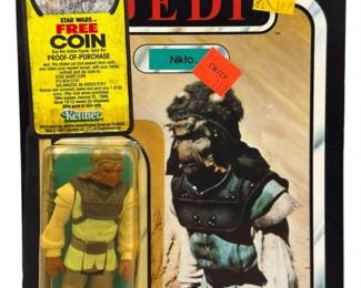 3093 - Star Wars ROTJ Nikto 77 Back Sealed