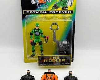 3611 - Batman Forever Riddler Sealed Action Figure Lot