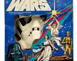 3129 - Ben Cooper Star Wars Storm Trooper Mask & Costume