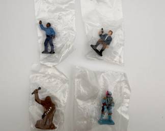3563 - Star Wars Micro Boba Fett Han Solo Sealed Lot 4