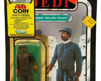 3119 - Star Wars ROTJ Bespin Security Guard 65 Back Sealed