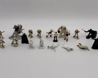 3567 - Star Wars Micro Snowtrooper Rebel Han Wampa Lot