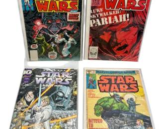 3089 - Lot of 4 Vintage Star Wars Comics