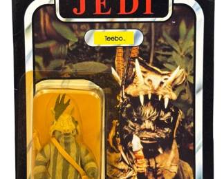 3112 - Star Wars ROTJ Teebo 77 Back Sealed