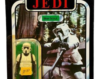 3169 - Star Wars ROTJ Biker Scout 77 Back Sealed Card 2