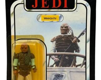 3113 - Star Wars ROTJ Weequay 65 Back Sealed