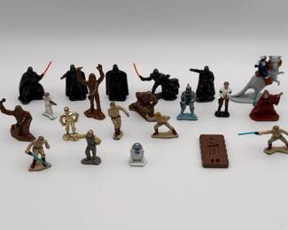 3566 - Star Wars Micro R2-D2 C-3PO Luke Han Carbonite Lot