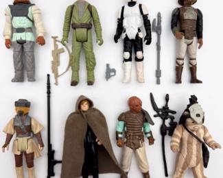 3527 - Star Wars ROTJ Luke Lando Leia Disguise Rebel Lot