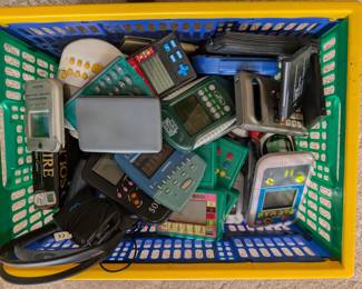 Vintage handheld games