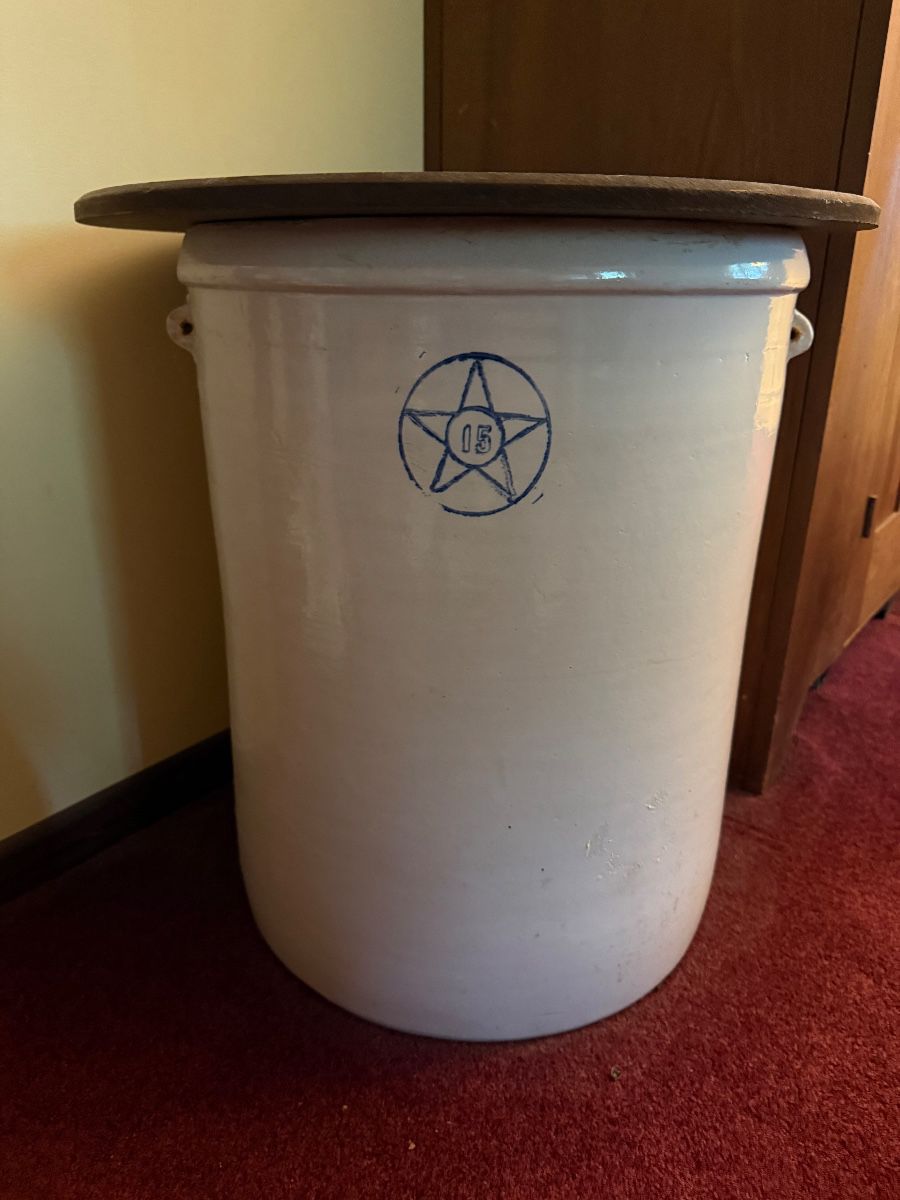 Star Stoneware 15 gallon Crock