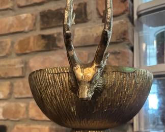 brass serving dish