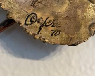 C Jere (Curtis Jere) 1970 signature