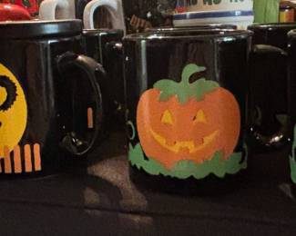 Halloween coffee mugs