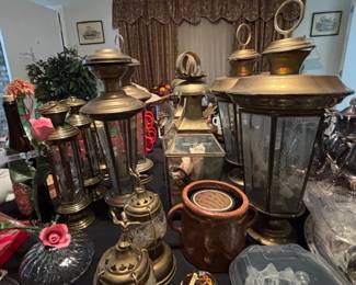 Brass lanterns