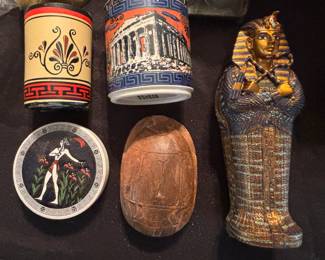 Travel souvenirs and unique collectibles