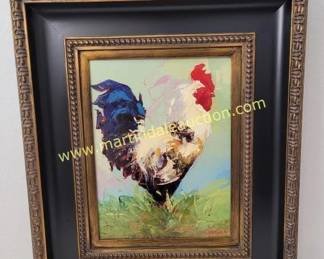 medium size oil painting