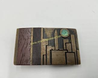 vintage belt buckle