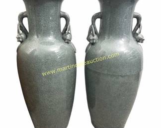 large 32" tall planters entrance vases 