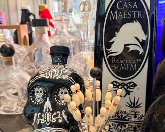 AND MORE ARTSY TEQUILA BOTTLE ART