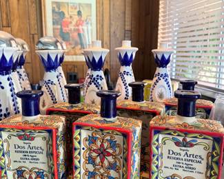 MORE GORGEOUS TEQUILA POTTERY BOTTLES - NO LIQUOR INSIDE