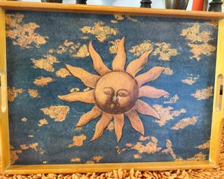 BLESSED BY THE SUN SERVING TRAY