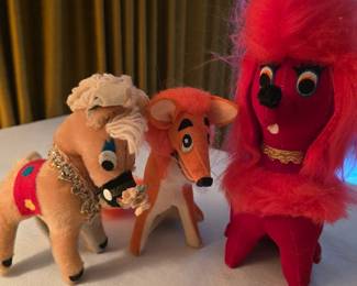 1950s Japan stuffed collectibles