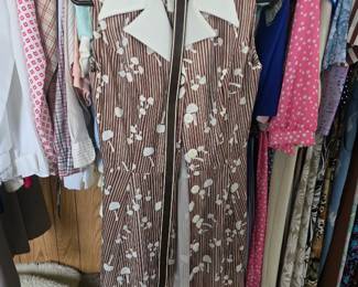 the cutest and most amazing vintage mushroom dress ever