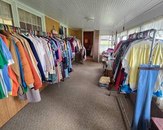 Lots. Of. Clothes.  including some great vintage finds!