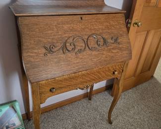 Antique Oak Secretary