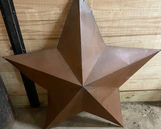 Extra large metal star