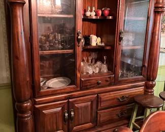 Paul Bunyan China Cabinet