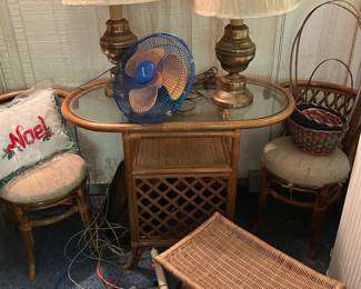 Rattan set