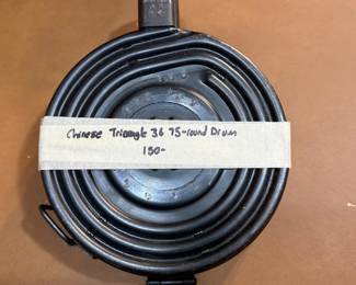 1 Chinese triangle 36 75-round drum magazine @ $150