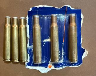 6 rounds Vintage Collectible 30-06 Signaling Flare Cartridges @ $60/all