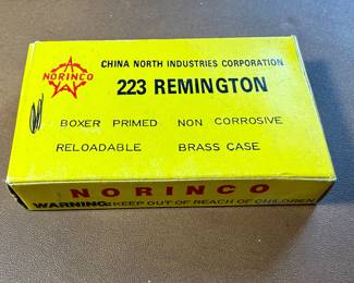 1 Vintage Norinco .223 Remington @ $12
