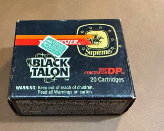 2 boxes Vintage Collectible Discontinued .45 Black Talon boxes of 20 @ $80 each