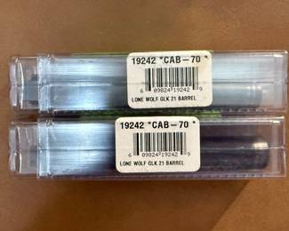 2 Used Lone Wolf Glock 21 .45 cal barrels @ $70 each