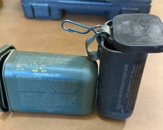 Approx 70 EMPTY USGI Decontamination kit containers @ $10 each