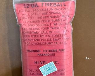 2 3-shot Packages of 12 ga Fireball @ $14 each