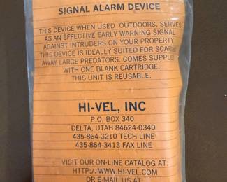 4 Vintage HV5 Signal Alarm Devices @ $20 each