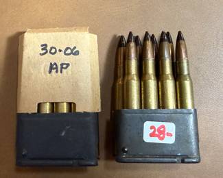51 filled En Block Clips 30-06 Armor Piercing rounds @ $28 each