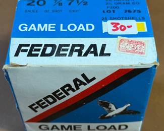 1 box @ $30 Vintage Boxes