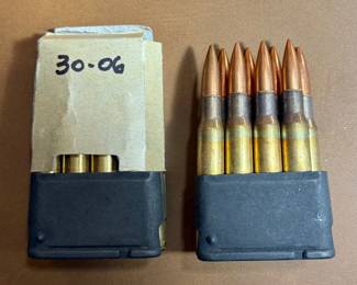 18 En Block Clips w/ 30-06 Factory Ammo @ $11 each