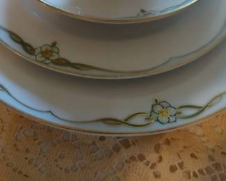 Detail of Mieto China for 12 + Serving Pieces