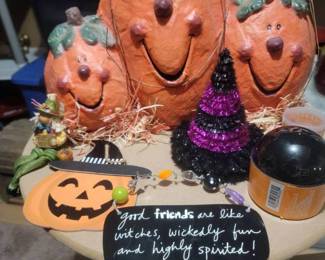 Halloween decor