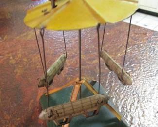 Vintage German Tin Airship (Zeppelin)