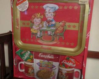1998 Campbell's Activity Tray & Soup Mug Set