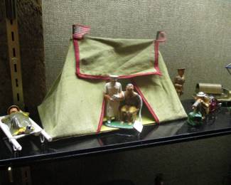 Rare Hand Painted Lead Toy Soldiers